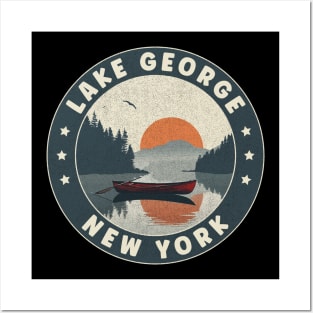 Lake George New York Sunset Posters and Art